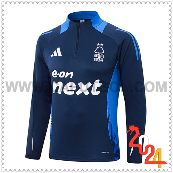 Sudadera Entrenamiento Nottingham Forest azul real 2024 2025