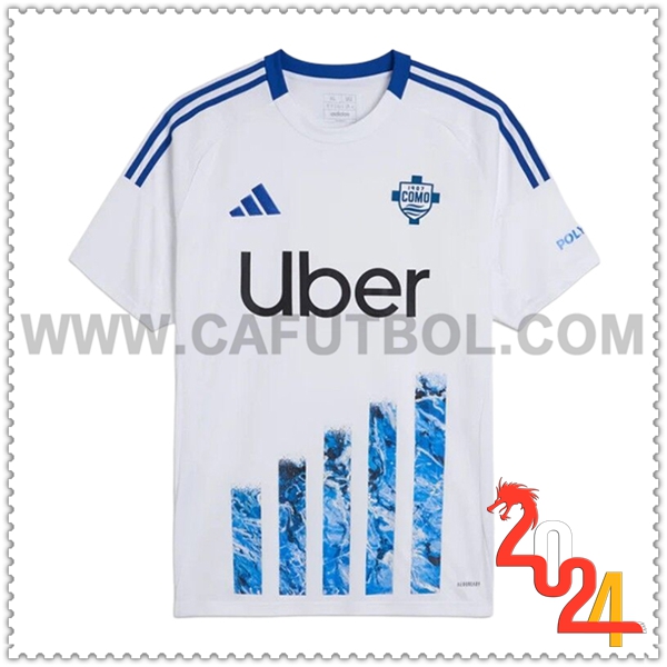 Segunda Nuevo Camiseta Como 2024 2025