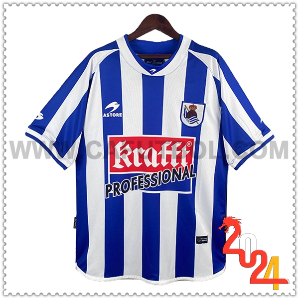 Primera Camiseta Retro Real Sociedad 2002/2003