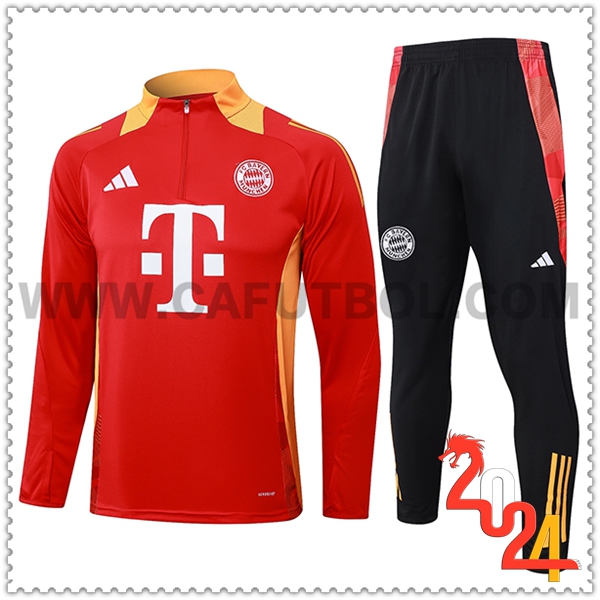 Chandal Futbol Bayern Munich Rojo/Naranja 2024 2025
