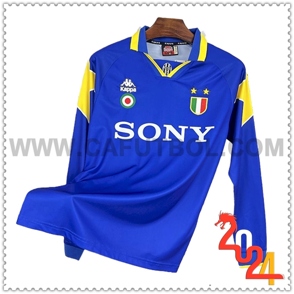 Segunda Camiseta Retro Juventus Mangas largas 1995/1996