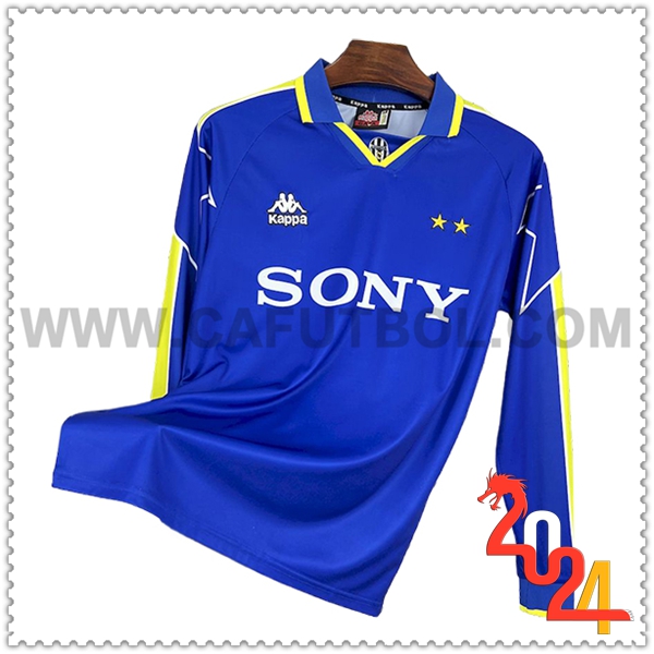Segunda Camiseta Retro Juventus Mangas largas 1996/1997