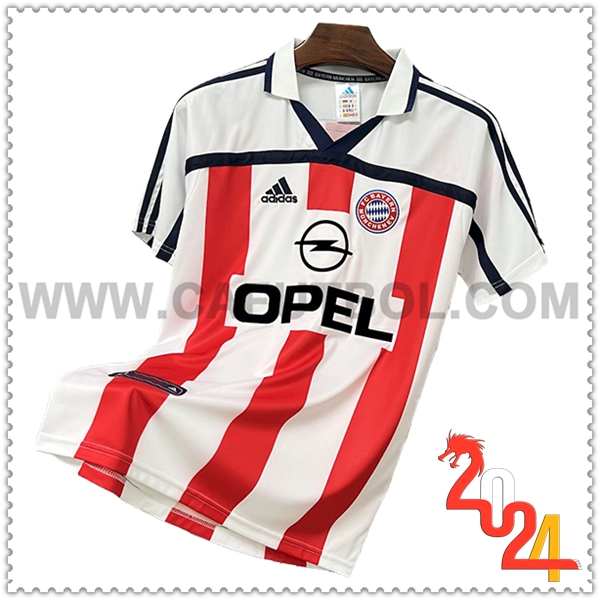 Segunda Camiseta Retro Bayern Munich 2000/2001