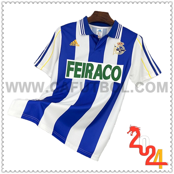 Primera Camiseta Retro Deportivo La Coruna 1999/2000