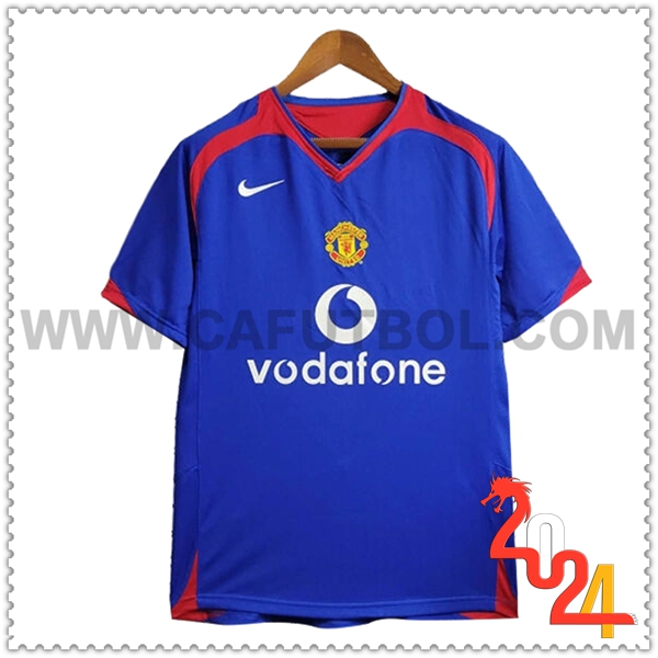 Segunda Camiseta Retro Manchester United 2005/2006
