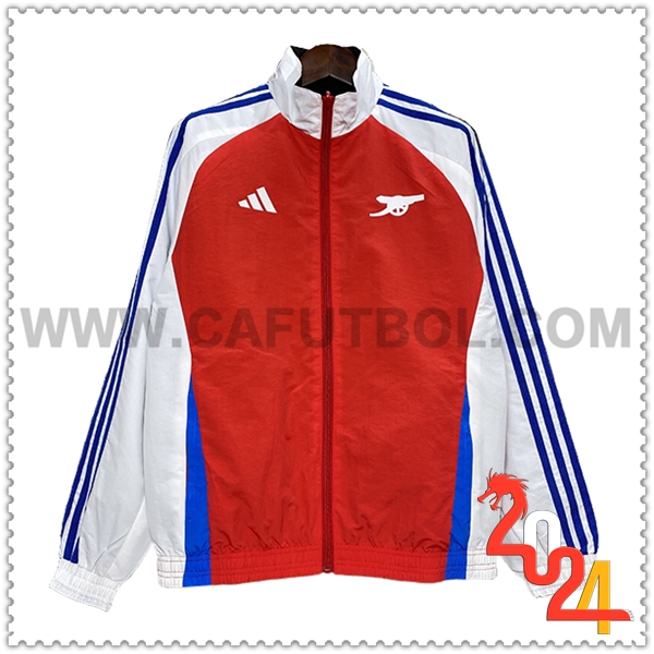 Rompevientos Arsenal Rojo/Blanco/Azul 2024 2025