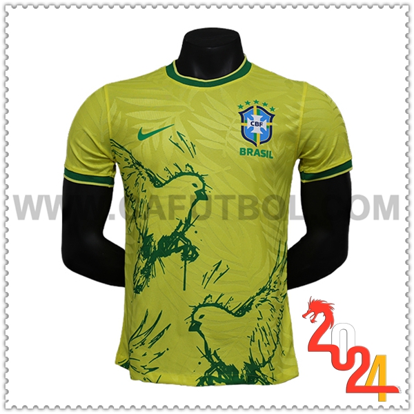 Camiseta Equipo Brasil AMARILLO Edicion Especial 2024 2025