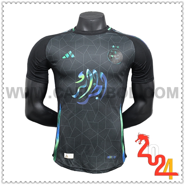 Camiseta Equipo Argelia Negro Edicion Especial 2024 2025