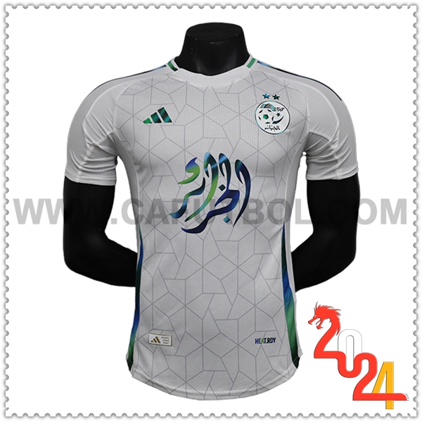 Camiseta Equipo Argelia Blanco Edicion Especial 2024 2025