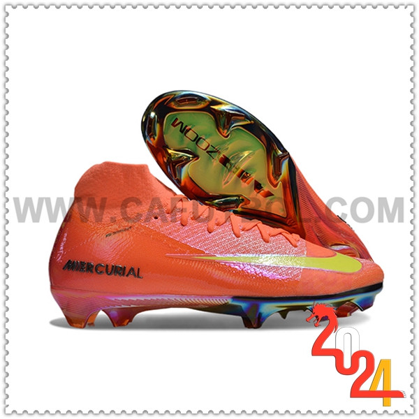 Nike Zapatos de Futbol AIR Zoom Mercurial Vapor 16 Elite XXV FG SE Naranja/Amarillo