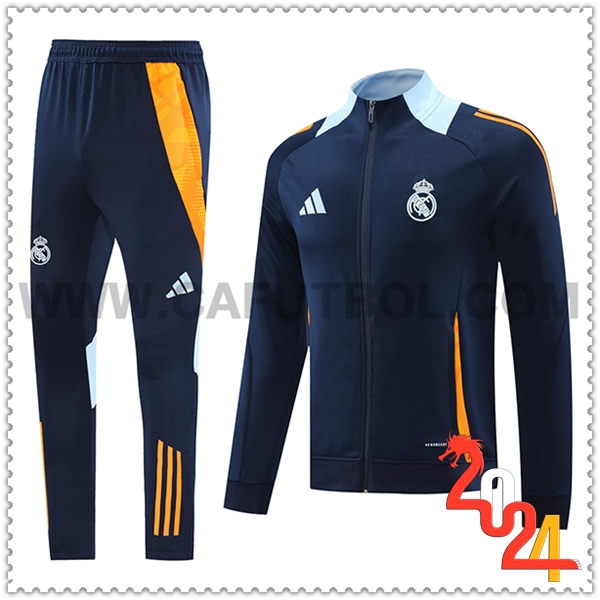 Chandal Futbol Chaquetas Real Madrid azul real 2024 2025