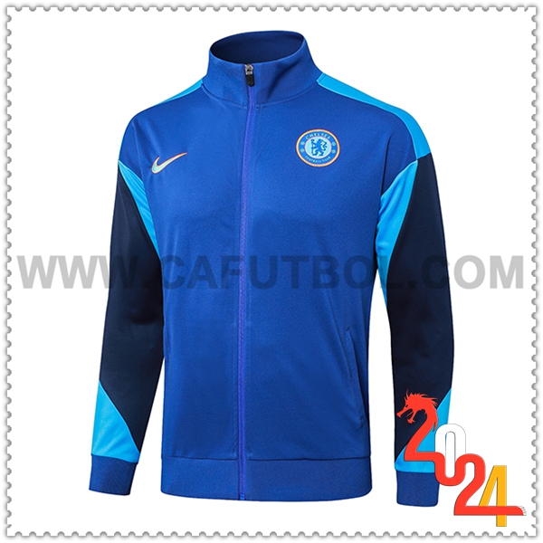 Chaquetas Futbol FC Chelsea Azul 2024 2025 -02
