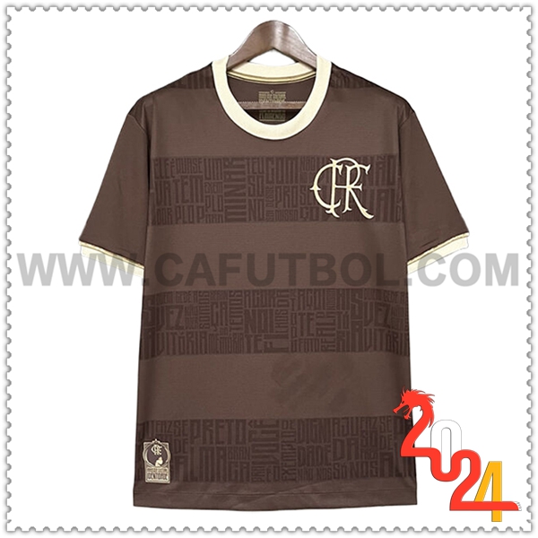 Camiseta Futbol Flamengo Marron Edicion Especial 2024 2025