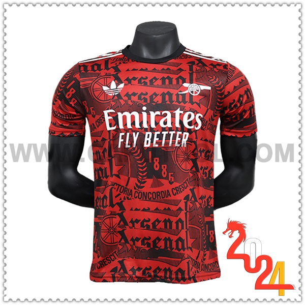 Camiseta Futbol Arsenal Rojo Edicion Especial 2024 2025
