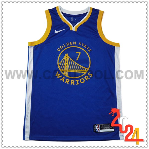 Camisetas NBA Golden State Warriors (HIELD #7) 2024/25 Azul/Amarillo