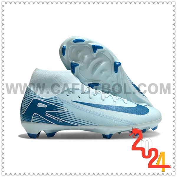 Nike Zapatos de Futbol Mercurial Superfly 10 Academy FG Azul