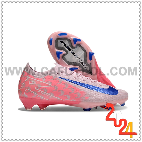 Nike Zapatos de Futbol AIR Zoom Mercurial Vapor 16 Elite XXV FG Rosa/Azul