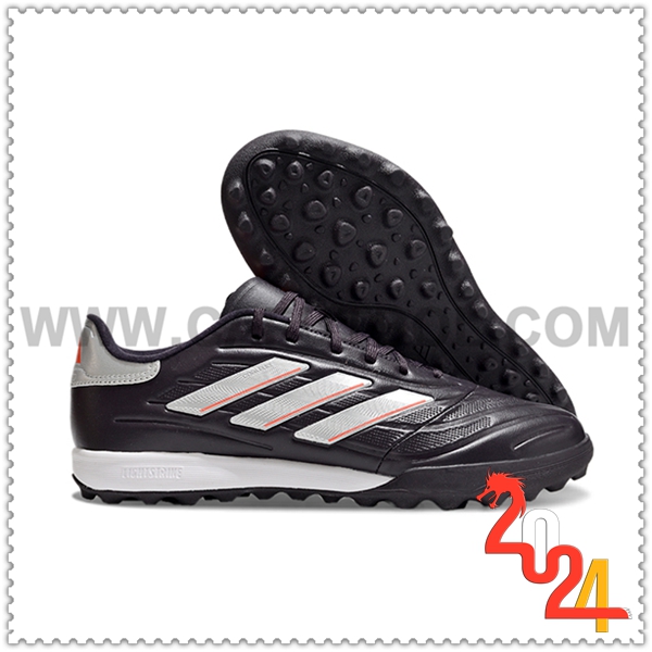 Copa Zapatos de Futbol PURE.3 TF BOOTS Negro/Gris -02