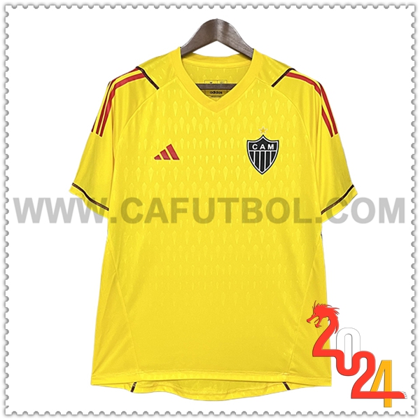 Camiseta Futbol Portero Atletico Mineiro AMARILLO 2024 2025
