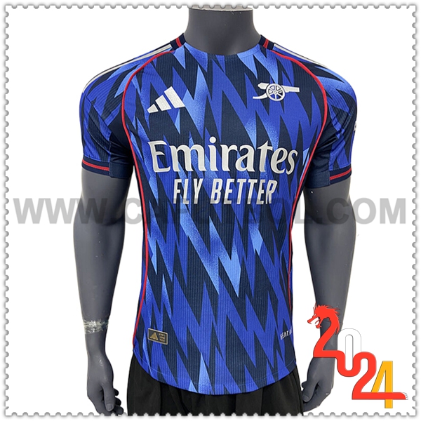 Segunda Camiseta Futbol Arsenal Version filtrada 2025/2026