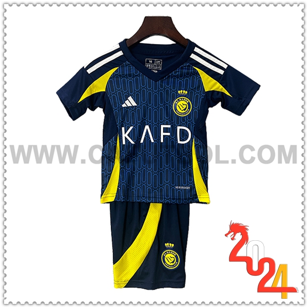 Segunda Equipacion del Al-Nassr Ninos 2024 2025