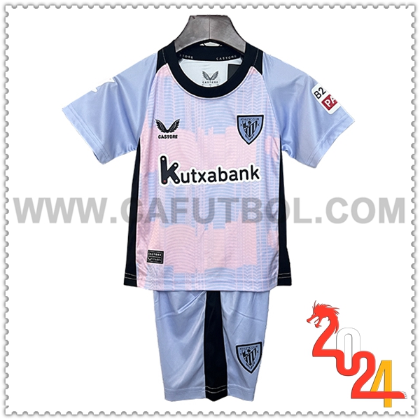 Tercero Equipacion del Athletic Bilbao Ninos 2024 2025