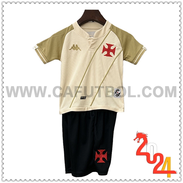 Tercero Equipacion del CR Vasco Da Gama Ninos 2024 2025