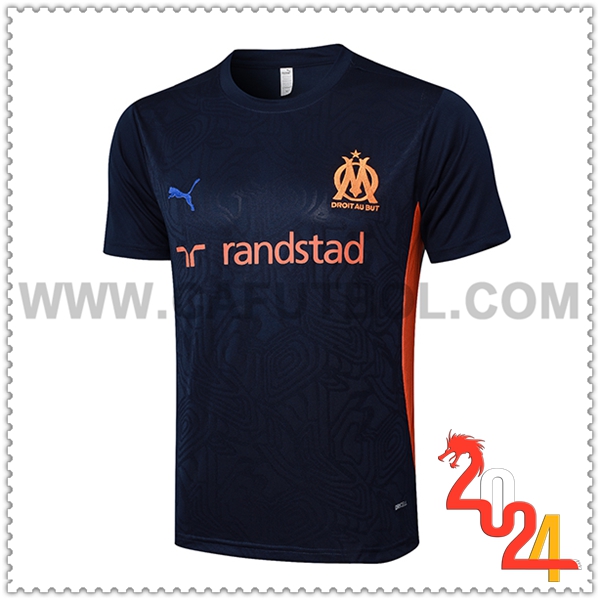 Camiseta Entrenamiento Marsella azul real 2024 2025