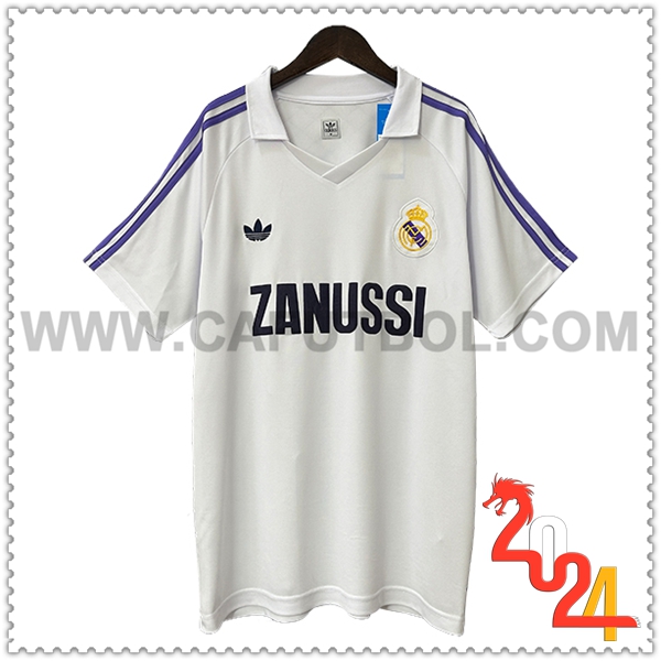 Primera Camiseta Retro Real Madrid 1984/1985
