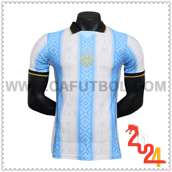 Camiseta Equipo Argentina Azul Edicion Especial 2024 2025