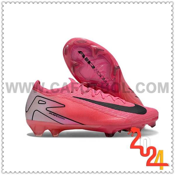 Nike Zapatos de Futbol AIR Zoom Mercurial Vapor 16 Elite XXV FG Rosa/Negro -02