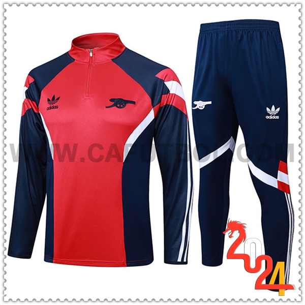Chandal Futbol Arsenal Rojo/Azul/Blanco 2024 2025