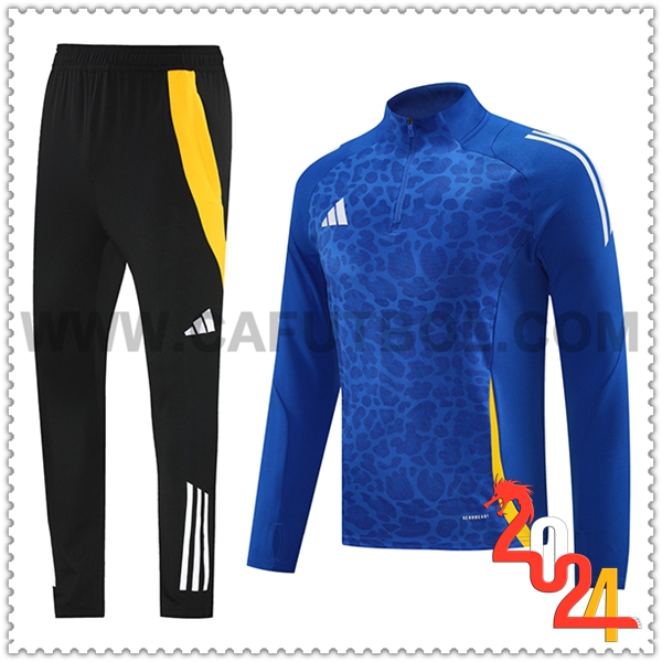 Chandal Futbol Adidas Azul/Amarillo 2024 2025