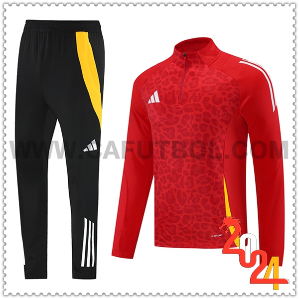 Chandal Futbol Adidas Rojo/Amarillo 2024 2025