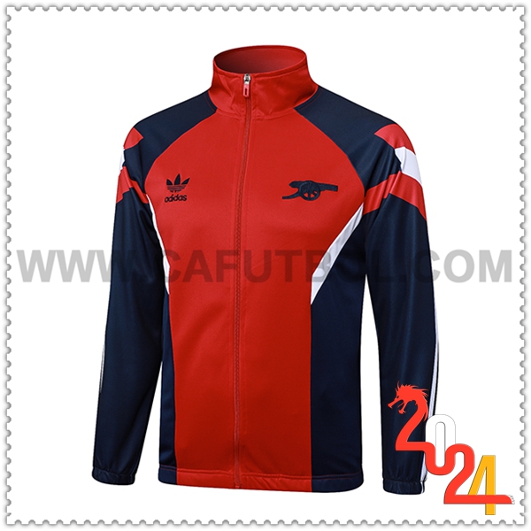 Chaquetas Futbol Arsenal Rojo/Azul/Blanco 2024 2025