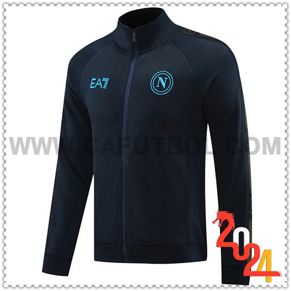 Chaquetas Futbol SSC Napoles azul real 2024 2025 2024 2025