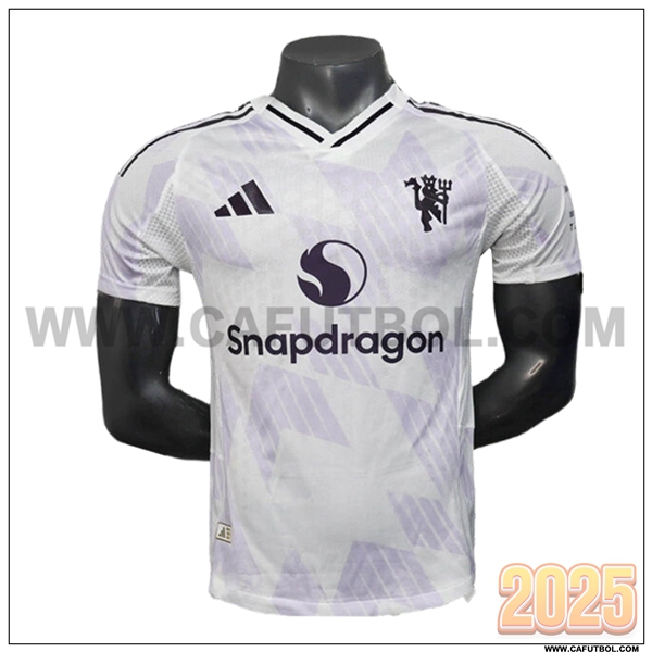 Segunda Camiseta Futbol Manchester United Version Filtrada 2025/2026