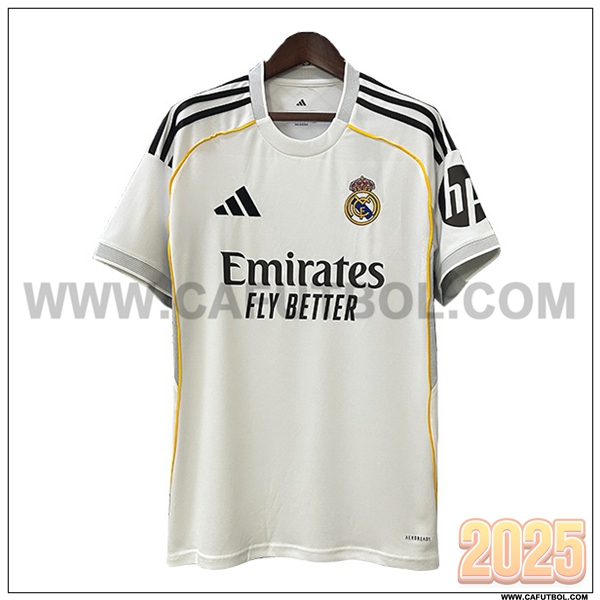 Primera Camiseta Futbol Real Madrid Version Filtrada 2025/2026