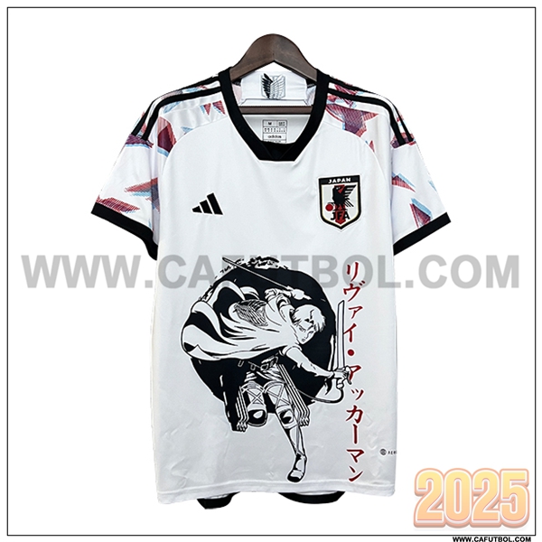 Camiseta Equipo Japon Blanco Edicion especial 2024 2025