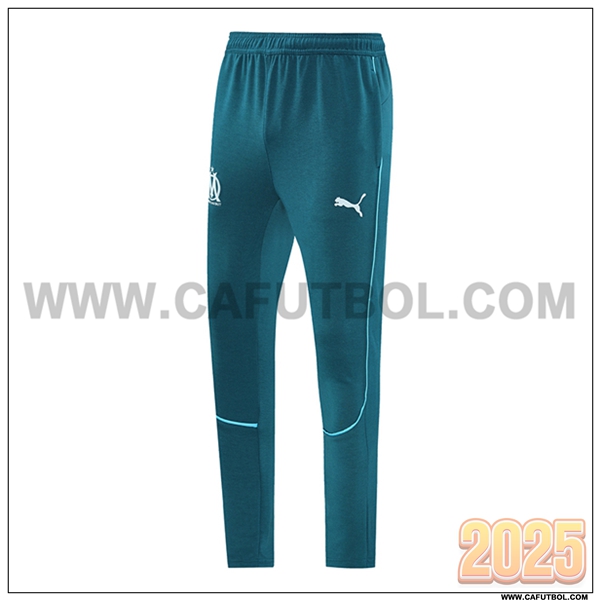 Pantalones Entrenamiento Marsella Verde 2025 2026