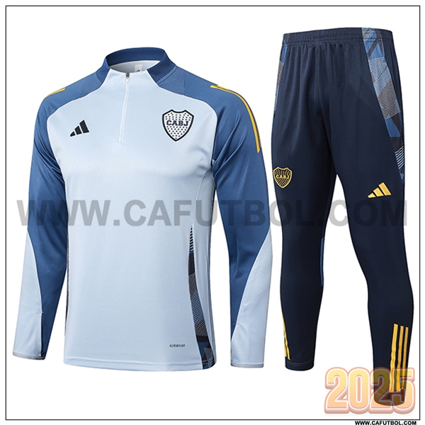 Chandal Futbol Boca Juniors Gris/Azul/Amarillo 2025 2026