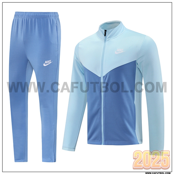Chandal Chaquetas Futbol Nike Azul 2025 2026