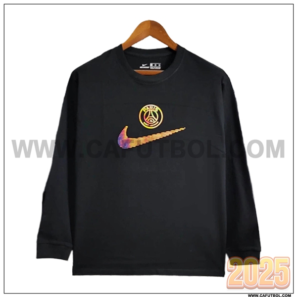 Sudadera De Entrenamiento PSG Negro 2025 2026
