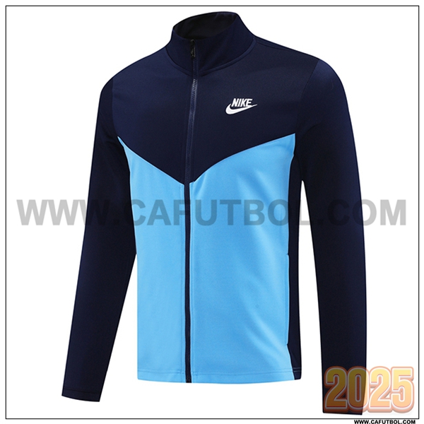 Chaquetas Futbol Nike Azul 2025 2026 -02