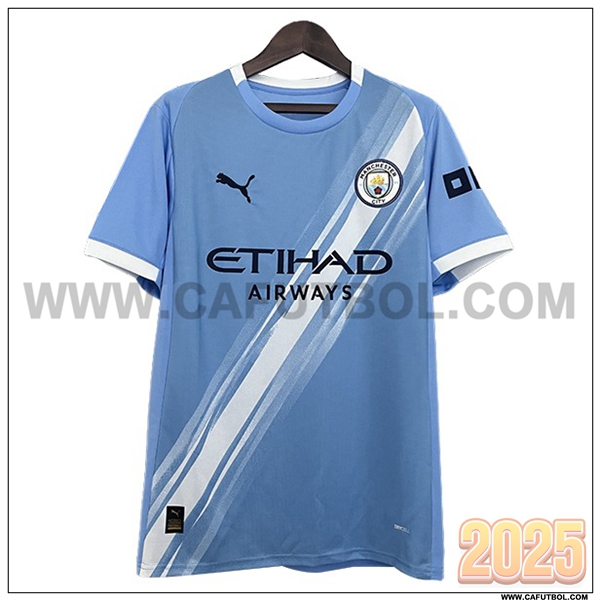 Primera Camiseta Futbol Manchester City Version filtrada 2025/2026
