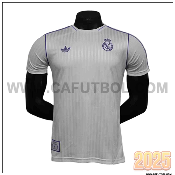 Camiseta Futbol Real Madrid Blanco Edicion especial 2024 2025