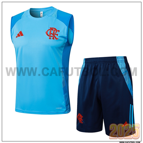 Camiseta Entrenamiento sin mangas Flamengo Azul 2025 2026