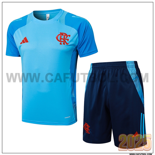 Camiseta Entrenamiento Flamengo Azul 2025 2026