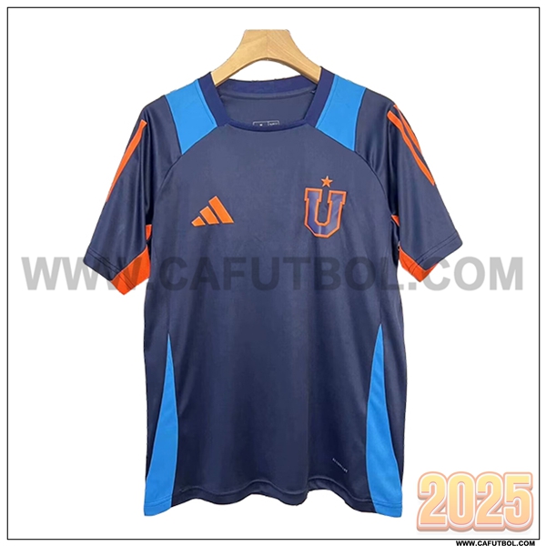 Camiseta Entrenamiento Universidad De Chile Azul/Naranja 2025 2026