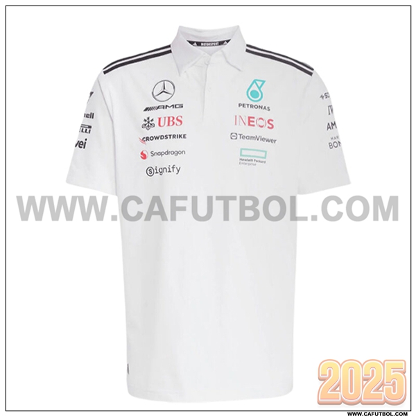 Polo Mercedes Benz F1 Team Blanco 2025
